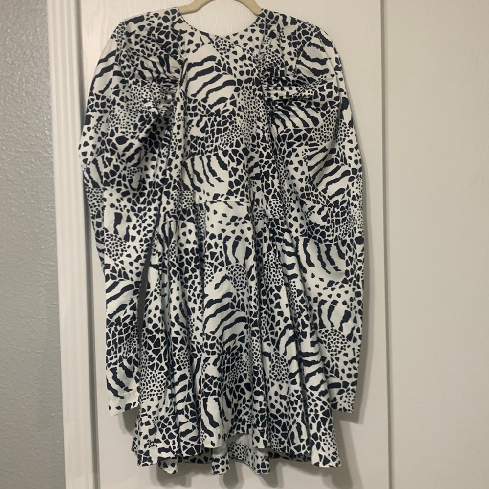 Rotate cheetah dress